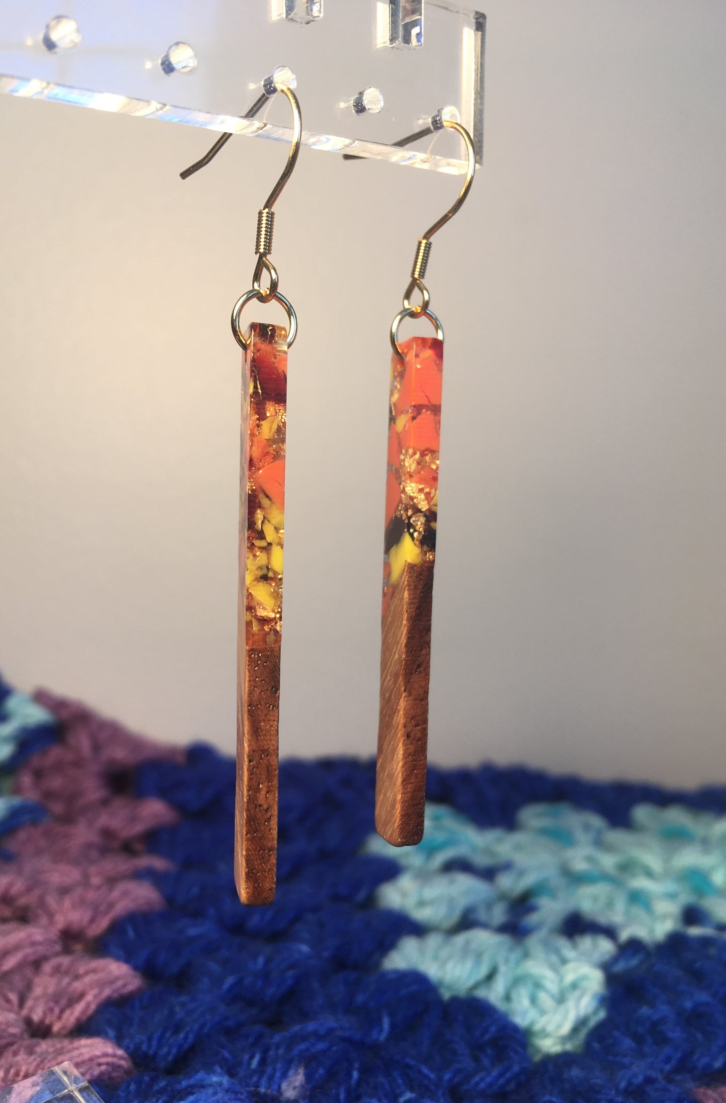 Océan - Orange et doré