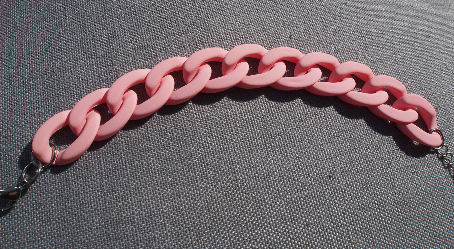 Couleur uni | Bracelet en acrylique