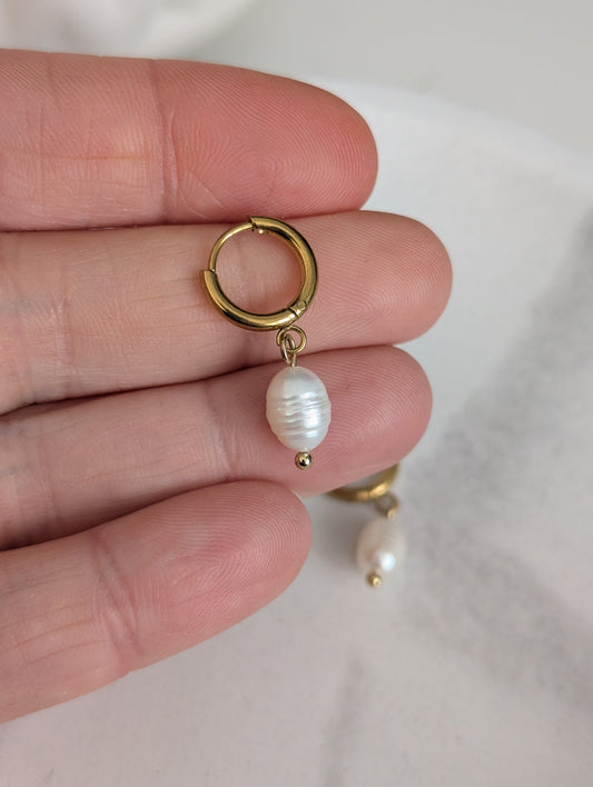 Créole perle solitaire