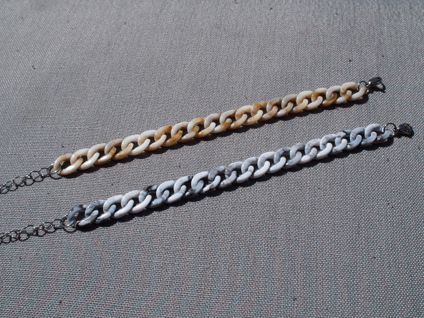 Marbré | Bracelet en acrylique