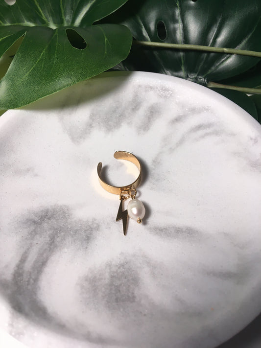 Bague Flash and Pearl
