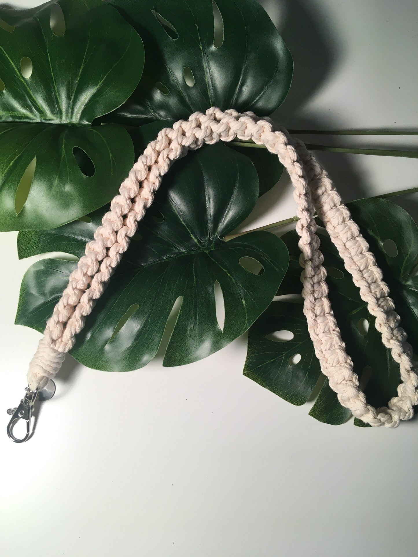 Tour de cou en macramé | Porte-clés