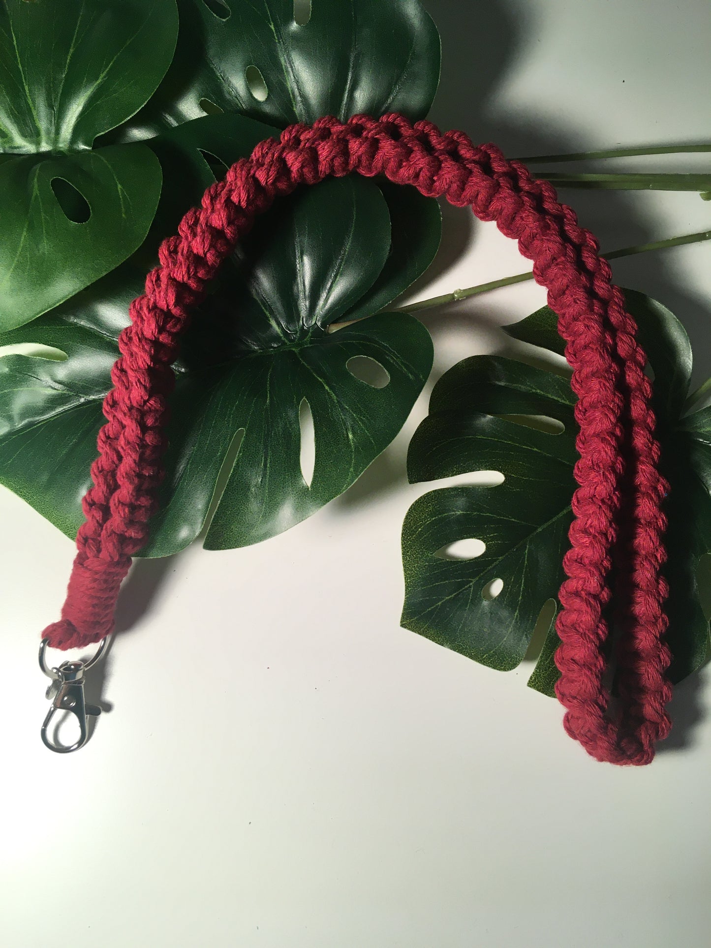 Tour de cou en macramé | Porte-clés