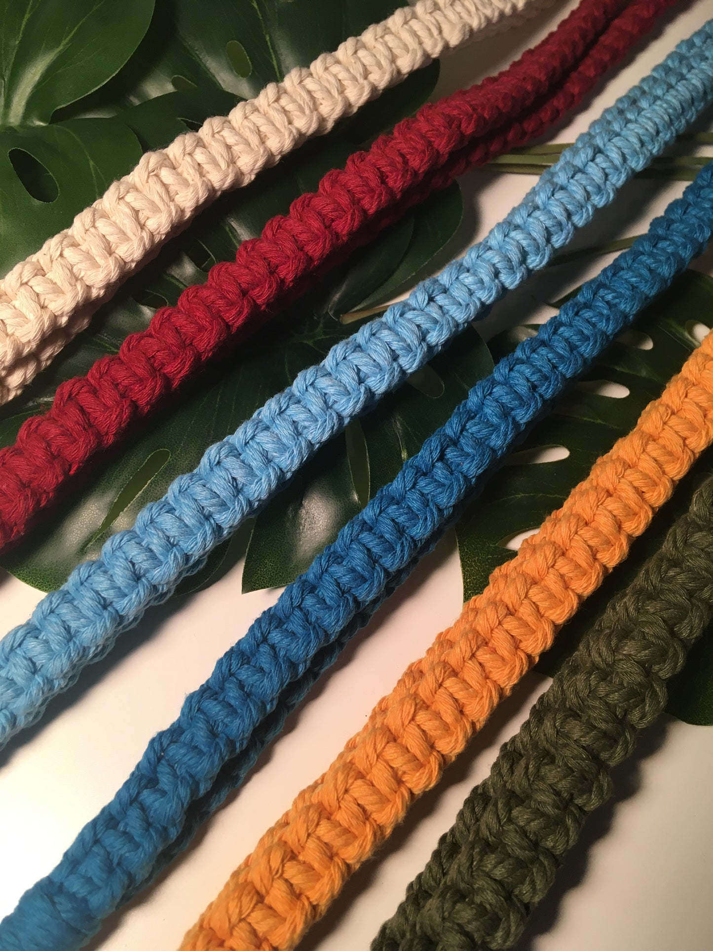 Tour de cou en macramé | Porte-clés