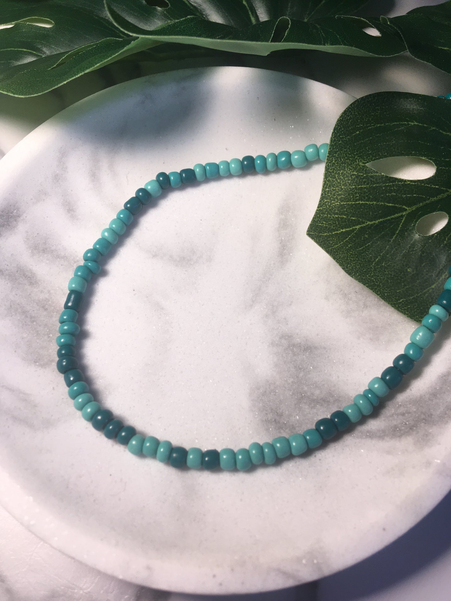 Sunny | Collier en perles de verre