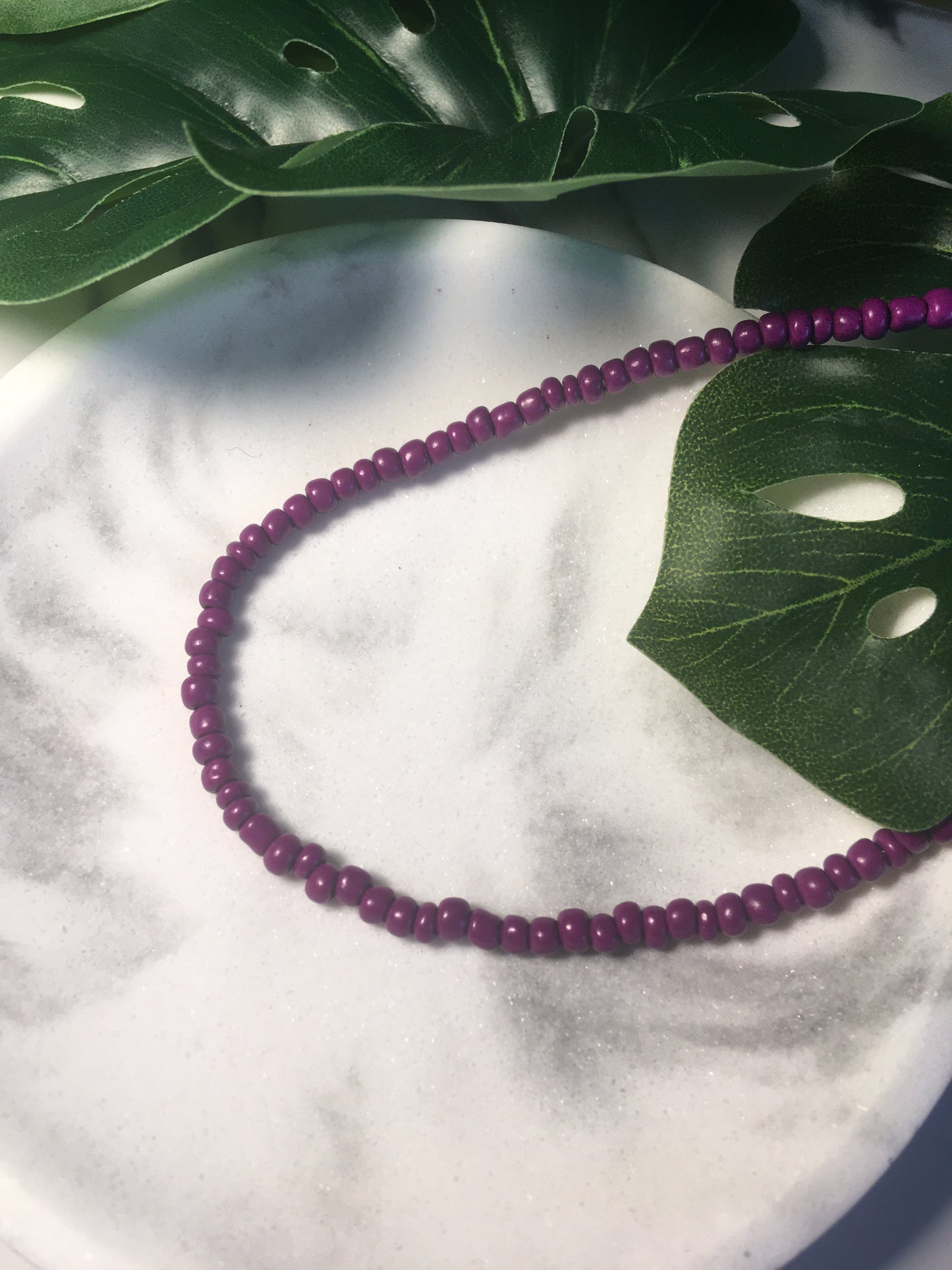 Sunny | Collier en perles de verre