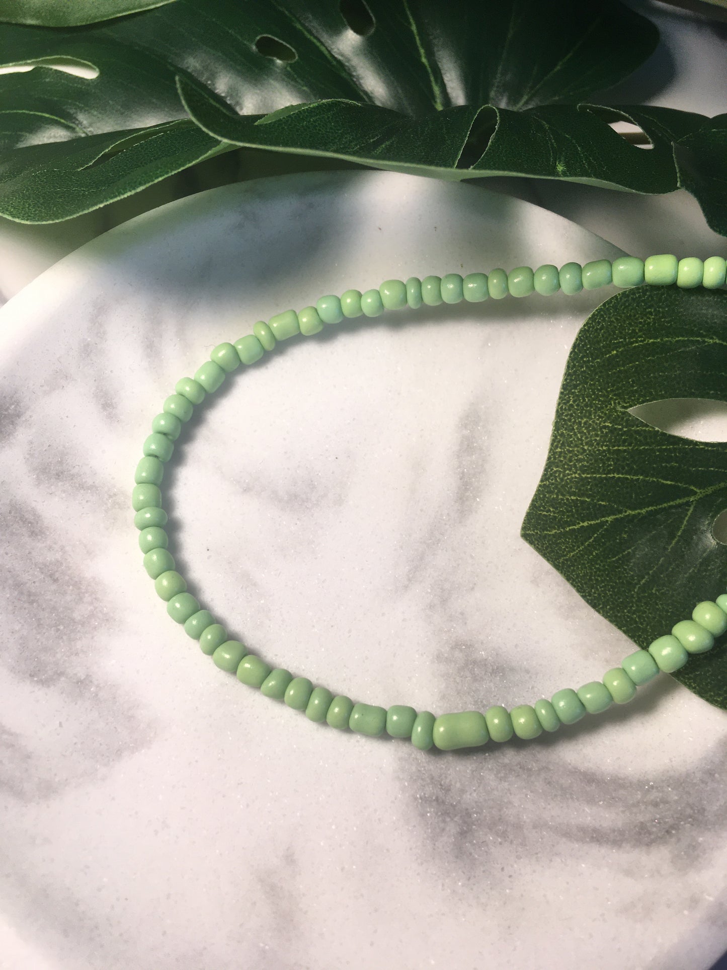 Sunny | Collier en perles de verre