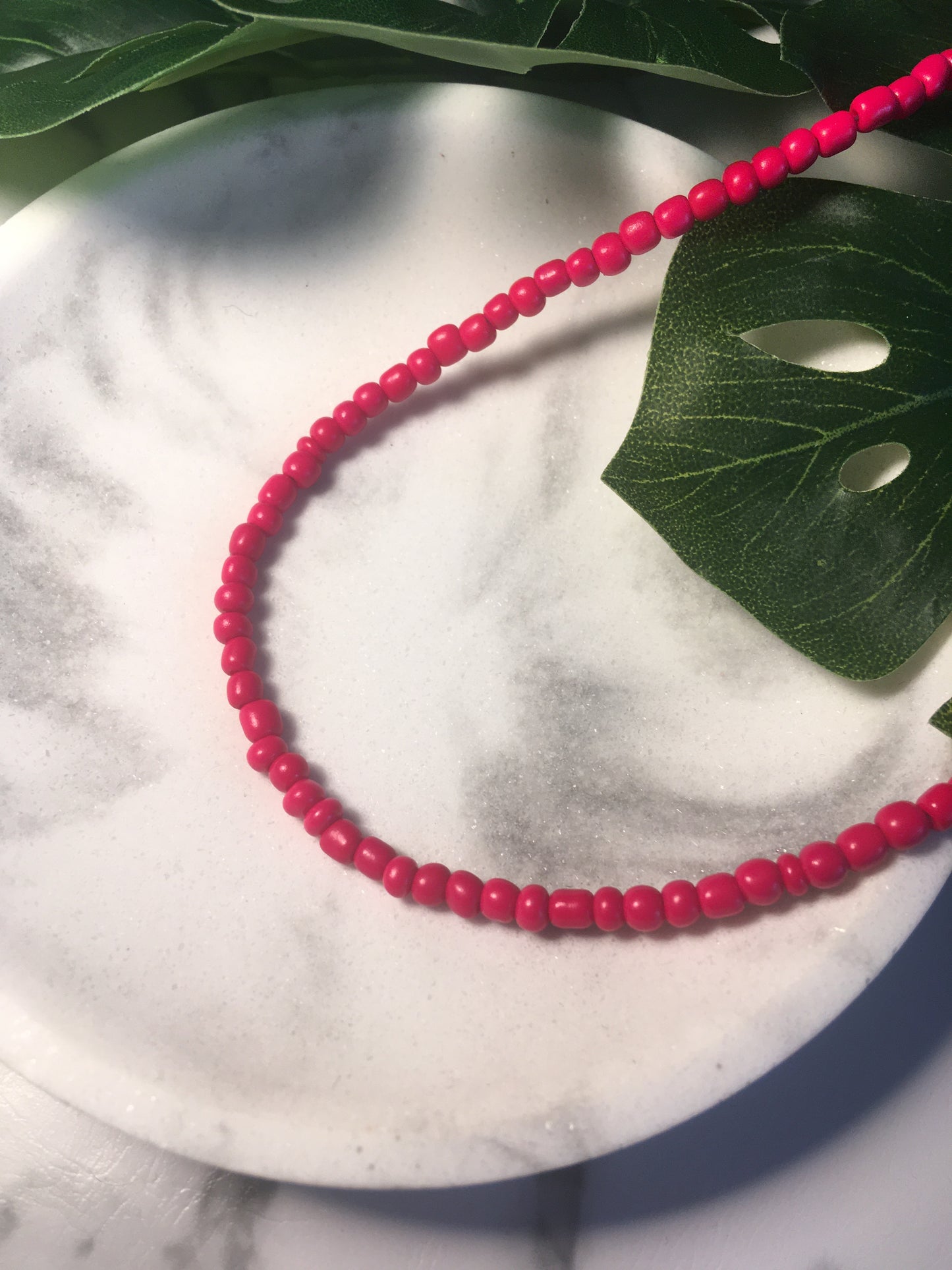 Sunny | Collier en perles de verre