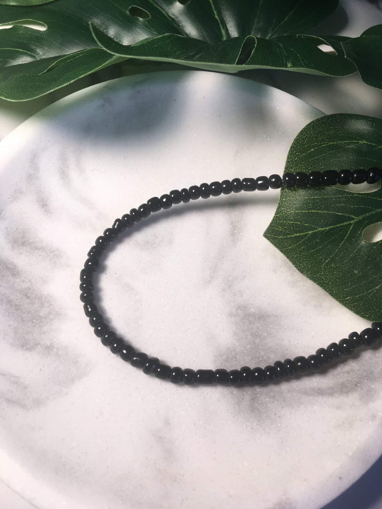 Sunny | Collier en perles de verre
