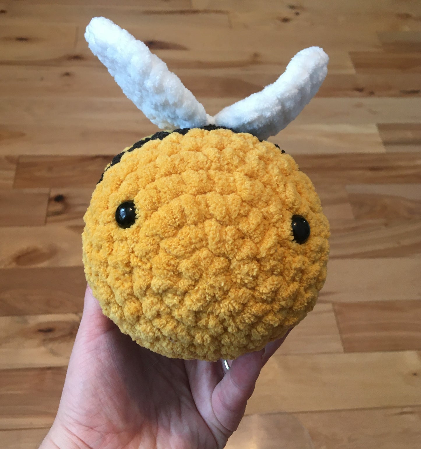 Abeille jaune et noire