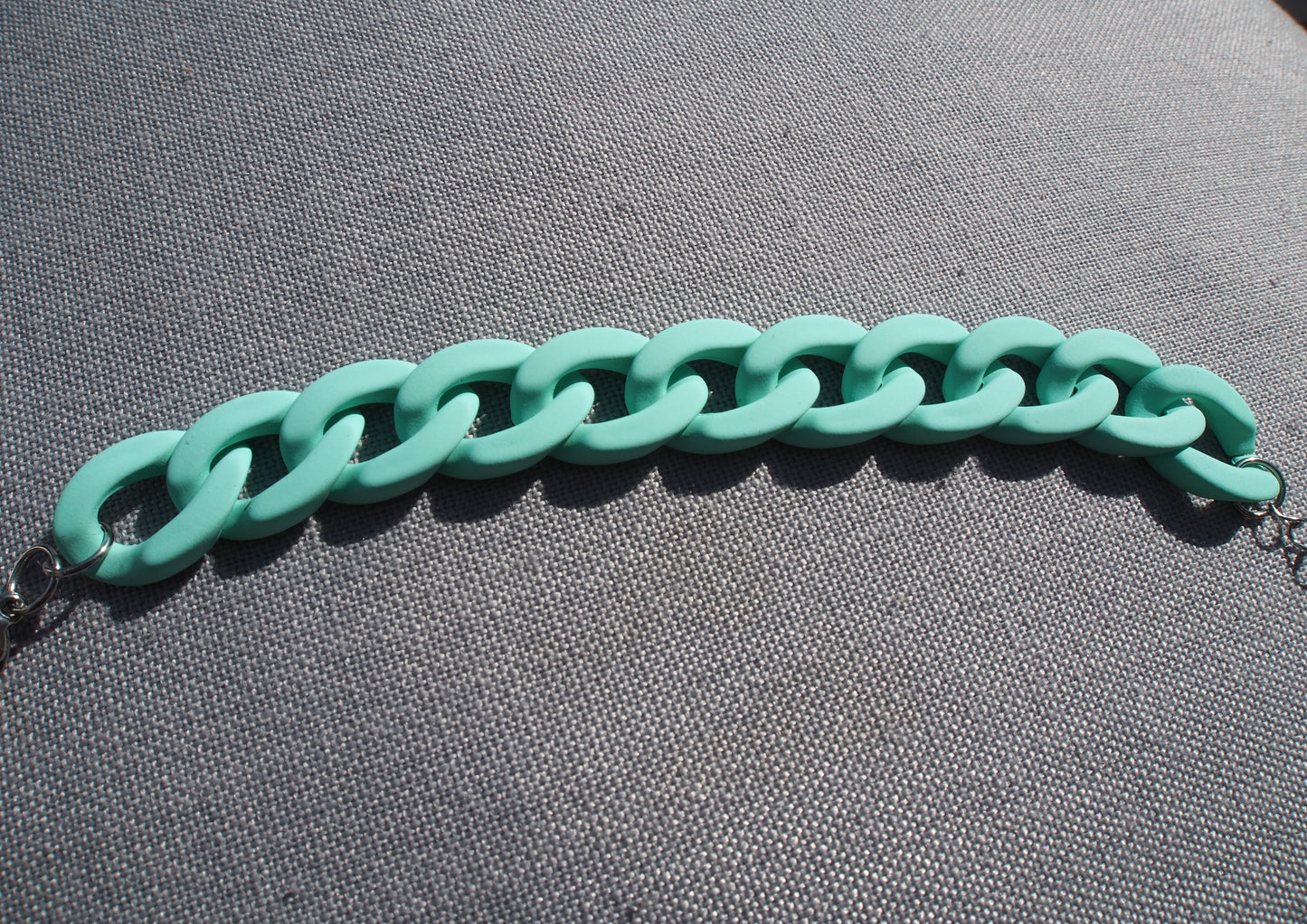 Couleur uni | Bracelet en acrylique