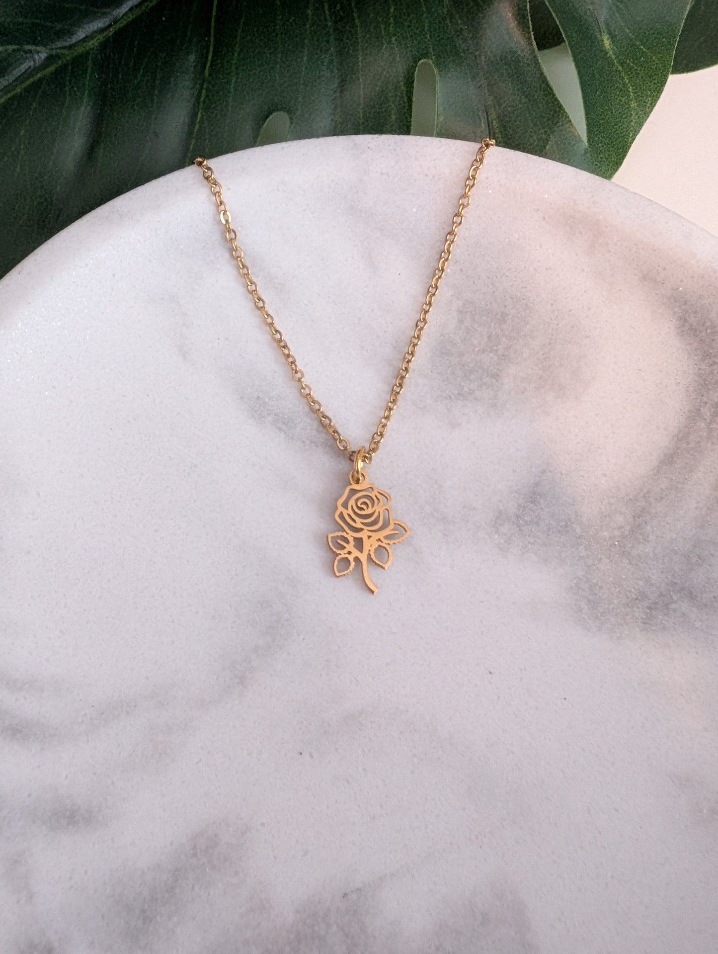 Collier rose
