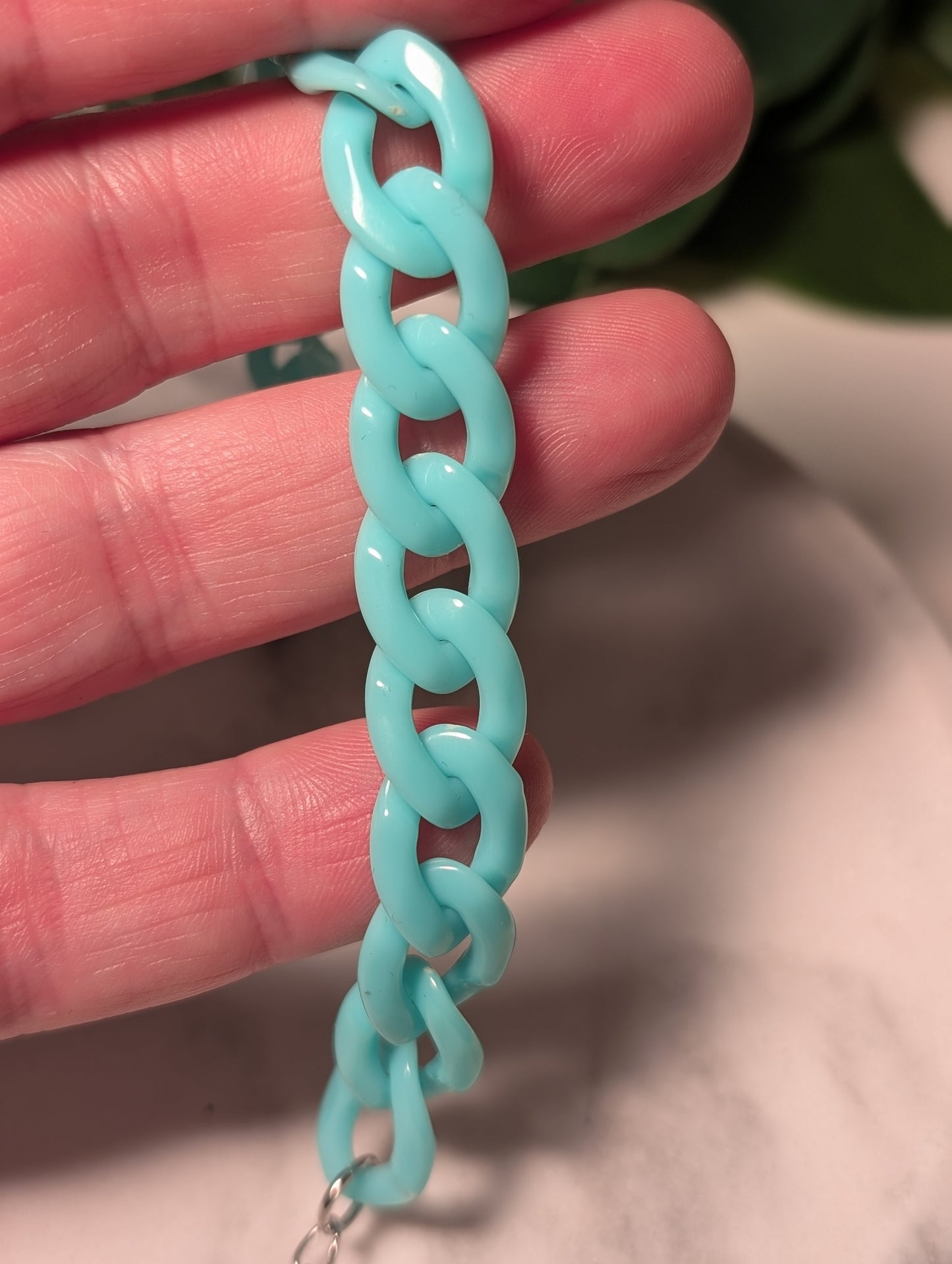 Petit vert menthe | Bracelet en acrylique