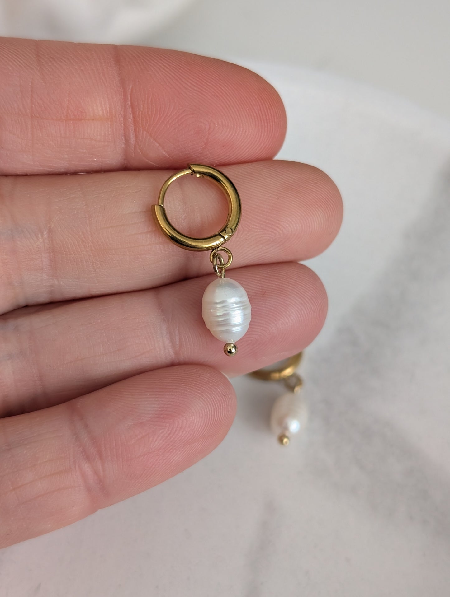 Créole perle solitaire