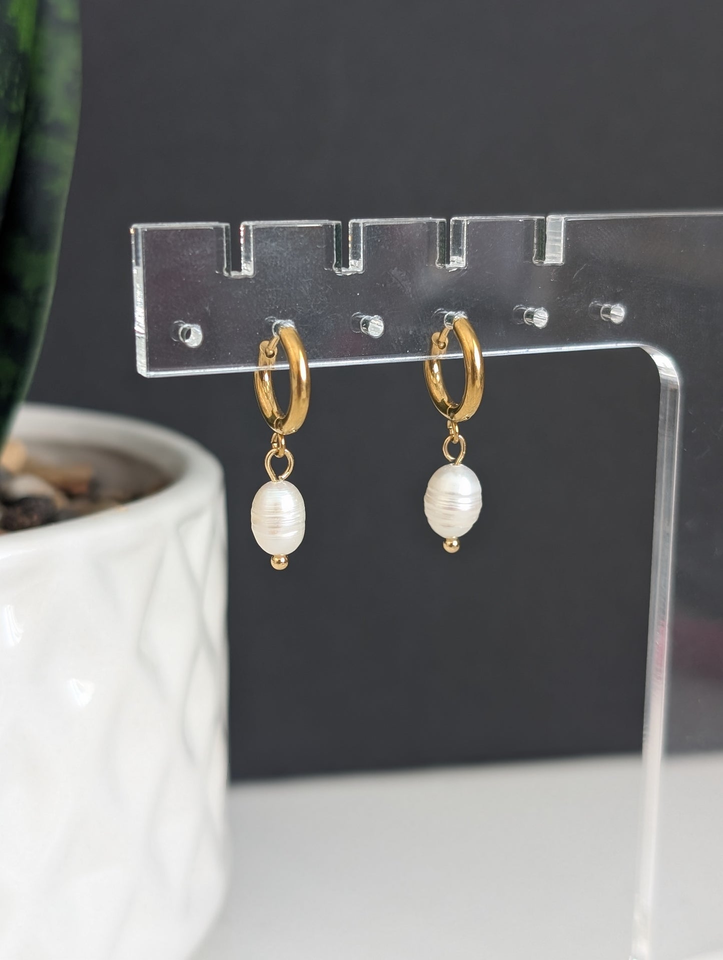 Créole perle solitaire