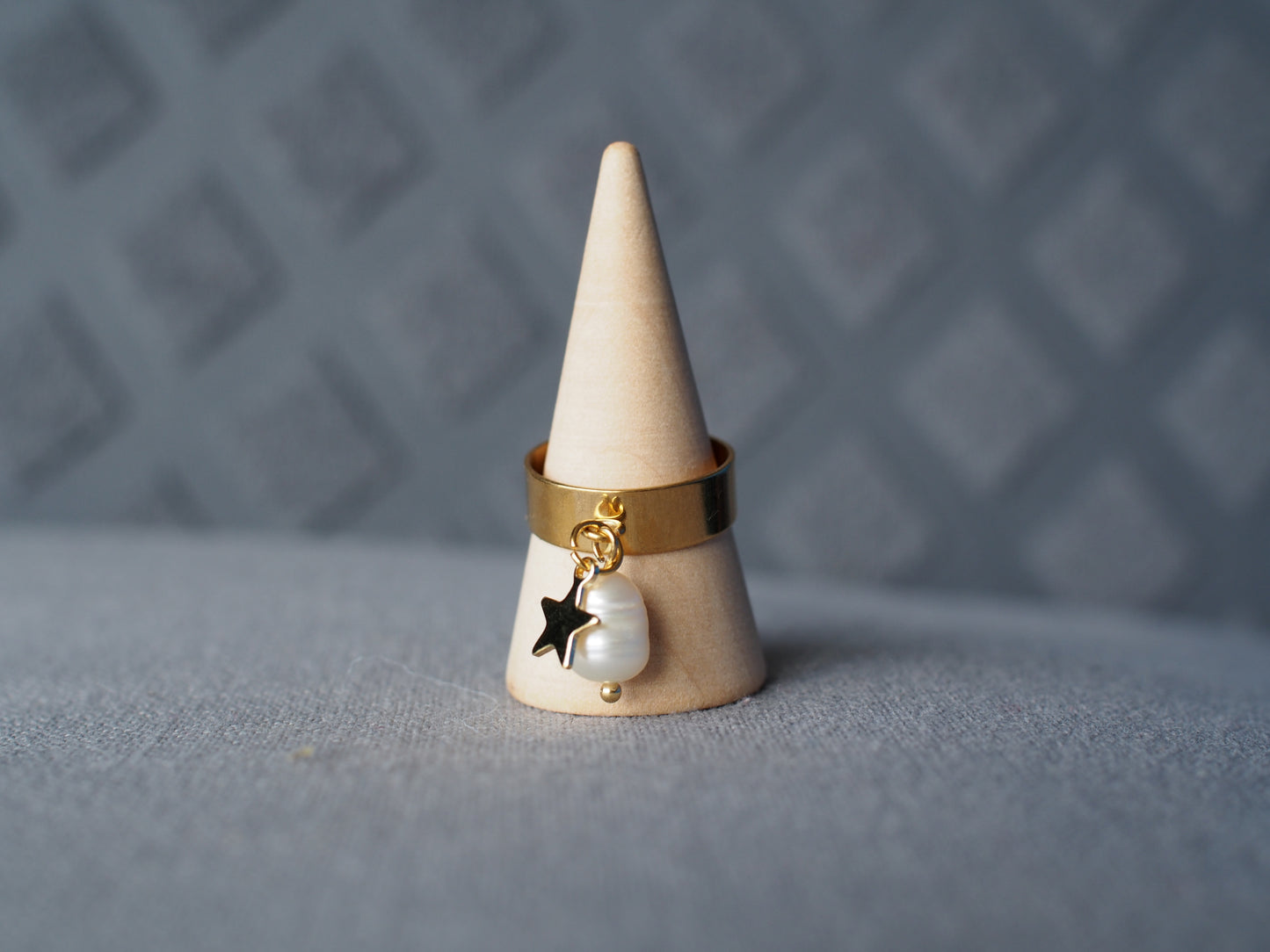 Bague Star and Pearl