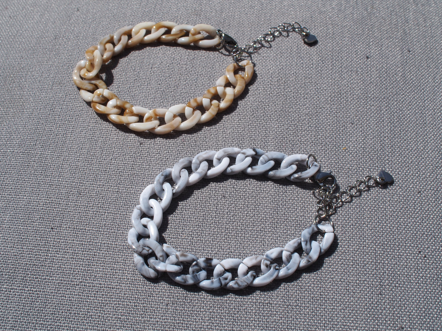 Marbré | Bracelet en acrylique